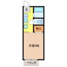 サンシティＨＡＴＴＯＲＩ 1Kの間取り