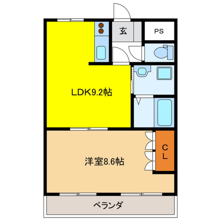 間取図 L`espace heureux