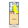L`espace heureux 1Kの間取り