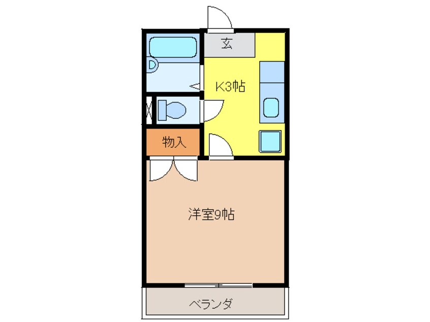 間取図 コーポドリーム