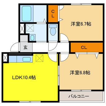 間取図 コアロードⅡ