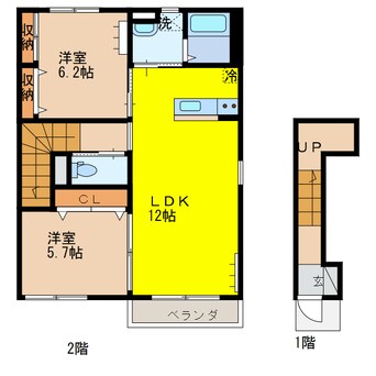 間取図 パティオツキノエ
