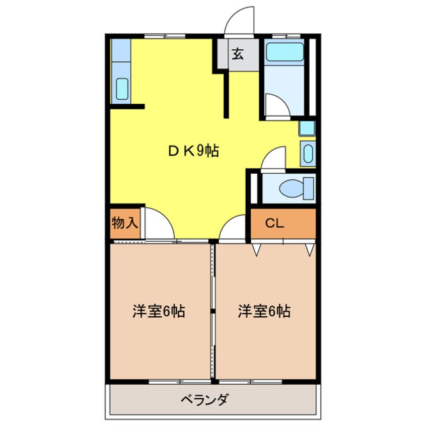 間取図 今嶺ビル