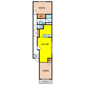 間取図 ＭＳフレグランス