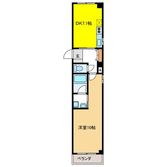 間取図 ＬＥ・ＤＯＭＥ（アビタシオン　ル・ドーム）