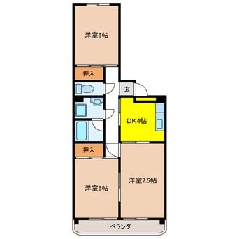 間取図 マンション城南