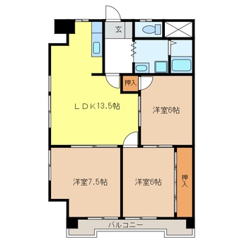 間取図 ルミエール　Ⅰ