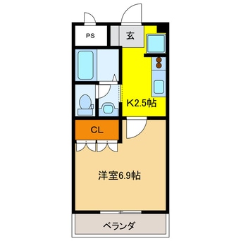 間取図 レシェンテⅥ