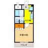 レシェンテⅥ 1Kの間取り