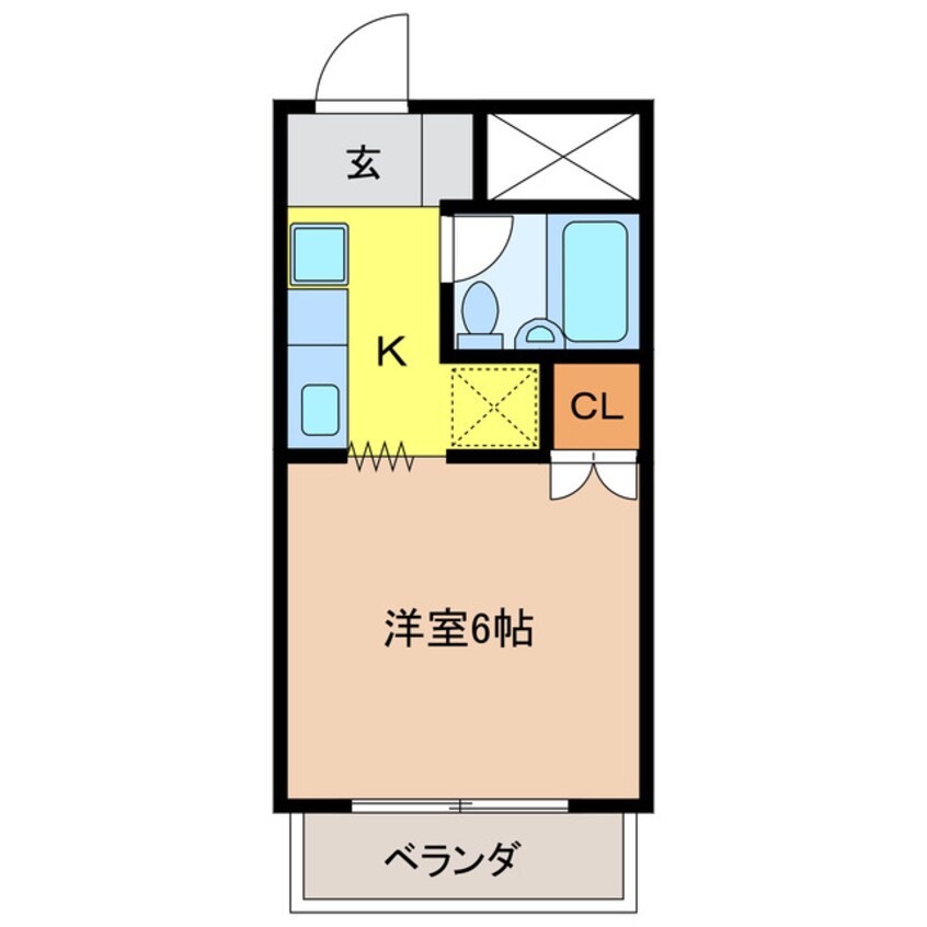 間取図 サープラスＫ－Ⅱ