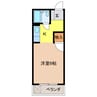 コーポ平成 1Kの間取り