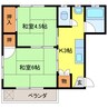 大丸ビル 2Kの間取り