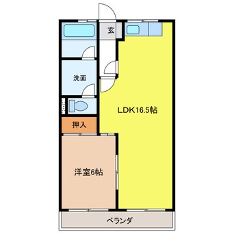 間取図 アーバンヒルズＴ２