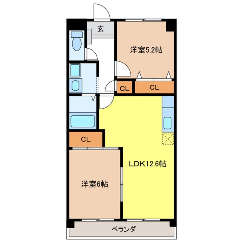 間取図 Ｍ’Ｓ　ＨＯＵＳＥ　ａｋａｎａｂｅ