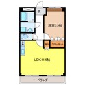 ＲＡＩＮＢＯＷ　ＢＯＳＳの間取図