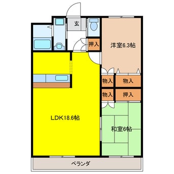 間取図 エイレーネ
