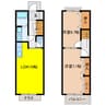 ＲＵＲＡＬ 2LDKの間取り