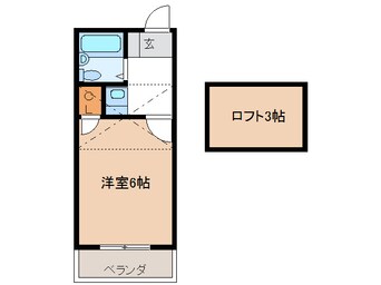 間取図 ハイツ鍵屋西町　東棟