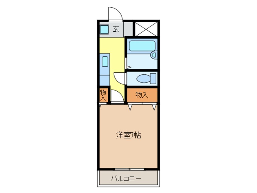 間取図 青悠荘