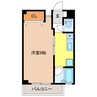 ケンジントン 1Kの間取り