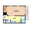 ケンジントン 1Kの間取り