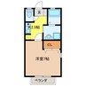 ソフィア 1Kの間取り