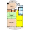 ラ・ミノール 3LDKの間取り