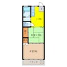 ＭＩＷＡビル 2Kの間取り
