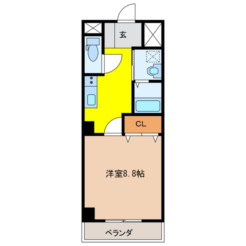 間取図 グランド・ソレイユⅡ