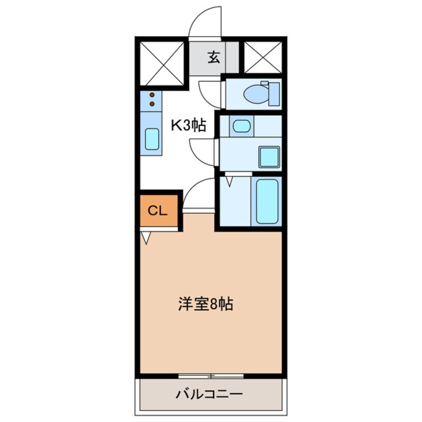 間取図 山清ビル