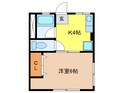 グリーンハイツの間取図