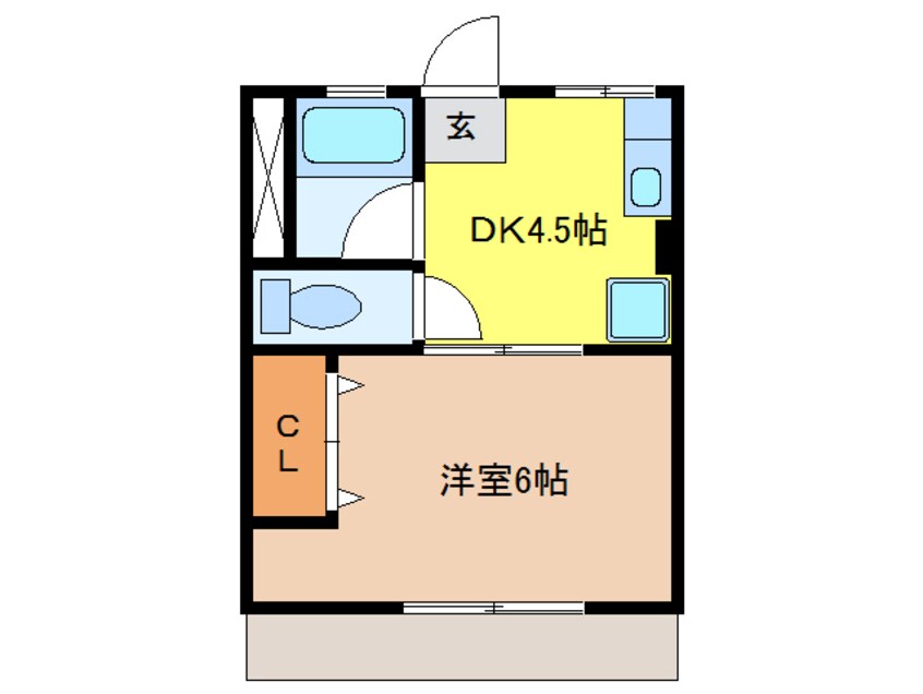 間取図 グリーンハイツ