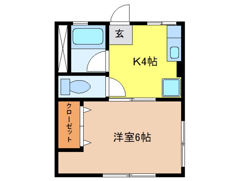 間取図 グリーンハイツ