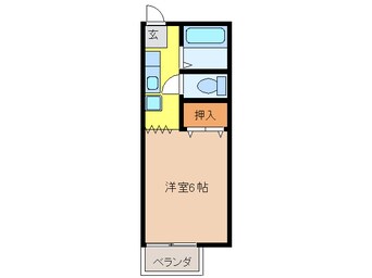 間取図 サンシティ井上Ⅱ