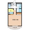 プラチナボス 1Kの間取り