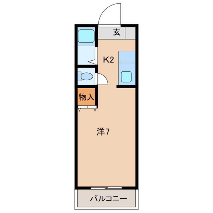 間取図 メゾンＩＳ