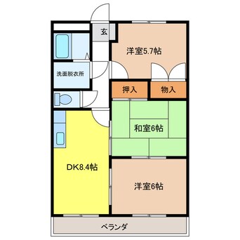 間取図 ロイヤルツイン