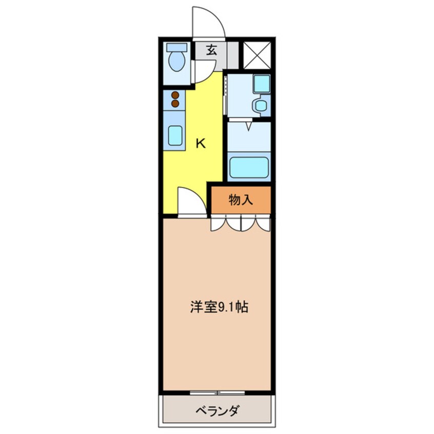 間取図 ソルティ１