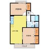 セジュール森島 2LDKの間取り