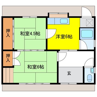 間取図 辻様貸家