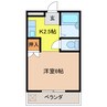 メゾンフェアリー 1Kの間取り