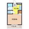 メゾンフェアリー 1Kの間取り