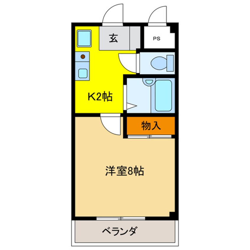 間取図 ビュータウン加納
