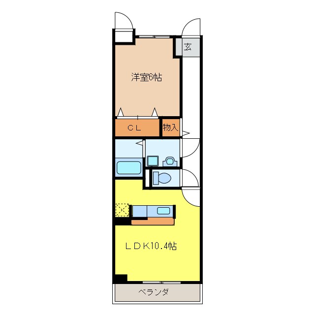 間取り図 グロワール