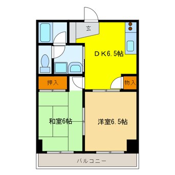 間取図 EAST ASANO