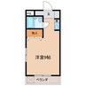サンライズマンション 1Rの間取り