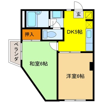 間取図 タウン西野
