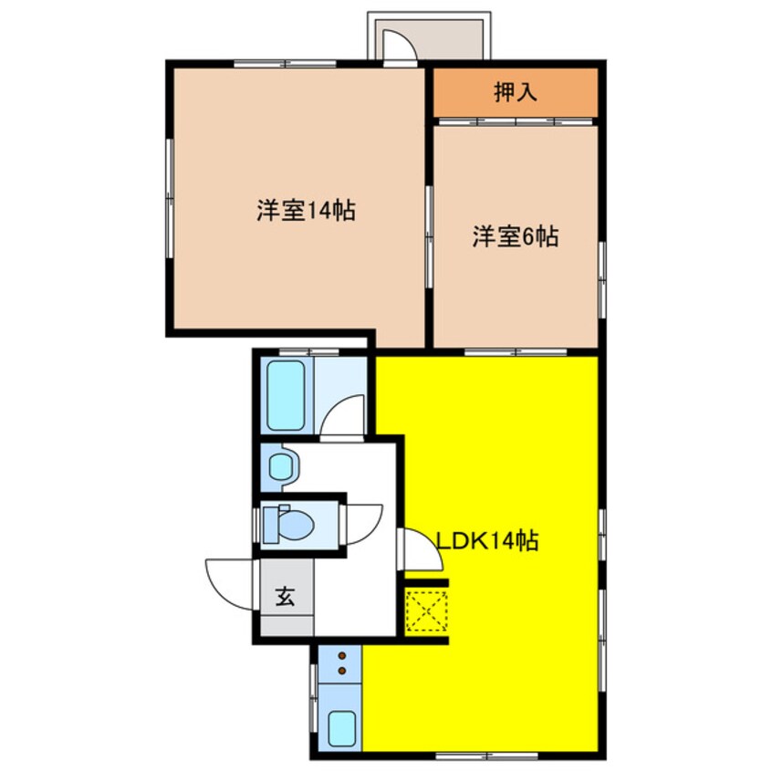 間取図 グレイス岐阜