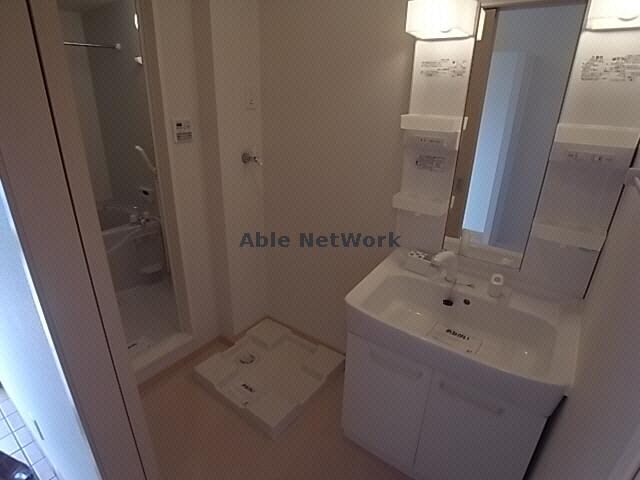 洗面脱衣所 ブルックサイドヤブタＢ棟