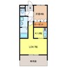 ジュビレーション 1LDKの間取り